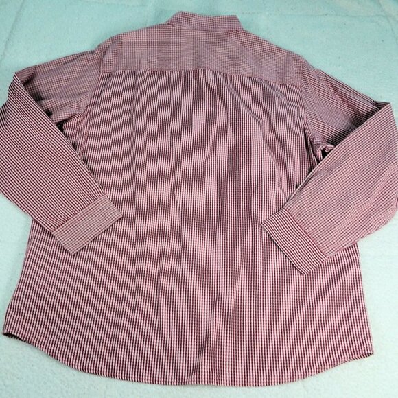 Columbia Button Up L/S Red Shirt Size Large - Picture 2 of 6
